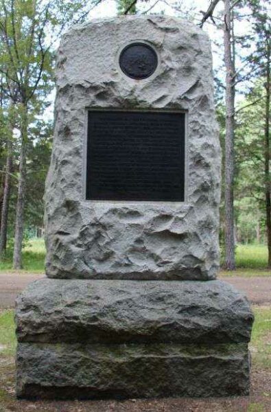 94TH OHIO INFANTRY WAR MEMORIAL BACK