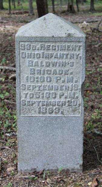 93RD OHIO INFANTRY WAR MEMORIAL