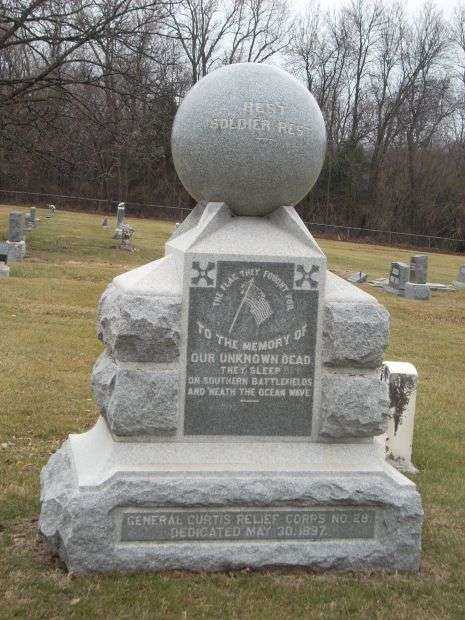 GENERAL CURITS RELIEF CORPS NO. 28 CIVIL WAR MEMORIAL