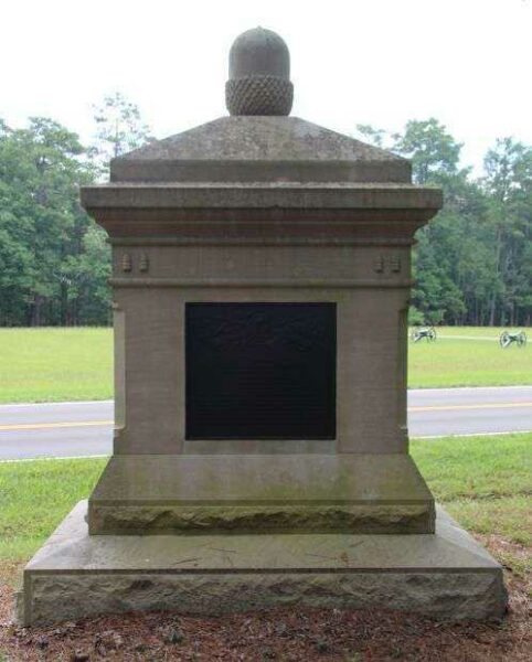 68TH INDIANA INFANTRY WAR MEMORIAL BACK