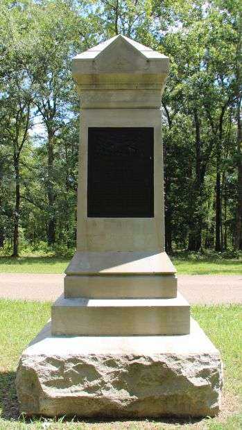 5TH INDIANA BATTERY WAR MEMORIAL PLAQUE BACK