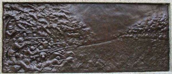 33RD OHIO INFANTRY WAR MEMORIAL PLAQUE A