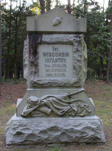 1ST WISCONSIN INFANTRY WAR MEMORIAL FRONT