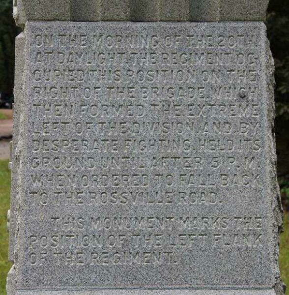 18TH U.S. INFANTRY WAR MEMORIAL RIGHT SIDE