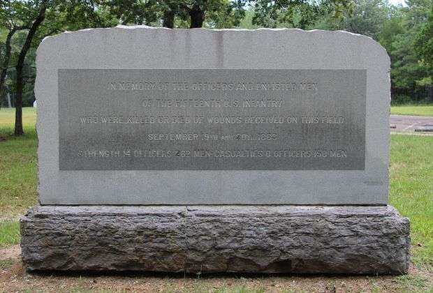 15TH U.S. INFANTRY WAR MEMORIAL BACK