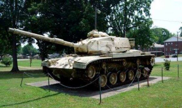 M-60 A3 MAIN BATTLE TANK MEMORIAL