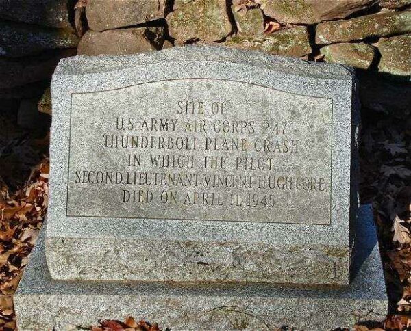 SECOND LIEUTENANT VINCENT H. CORE MEMORIAL