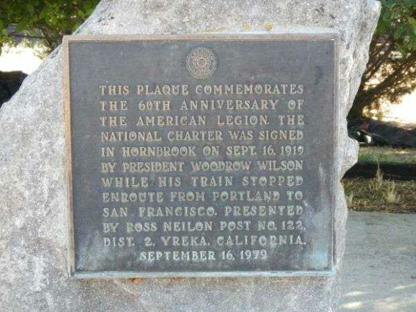 60TH ANNIVERSARY OF THE AMERICAN LEGION PLAQUE