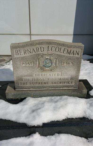 BERNARD J. COLEMAN WAR VETERANS MEMORIAL