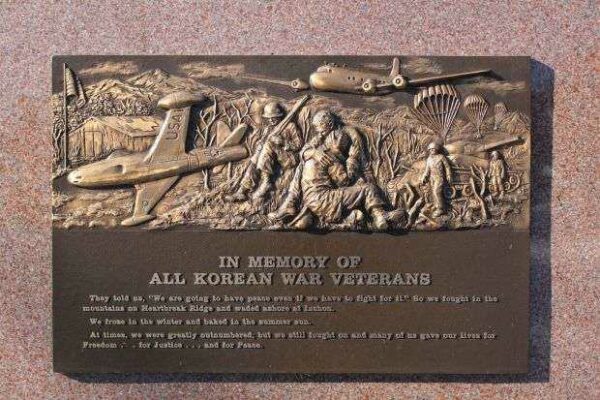 APPLETON KOREAN WAR VETERANS MEMORIAL PLAQUE