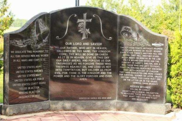 PITTSVILLE ALL WAR VETERANS MEMORIAL