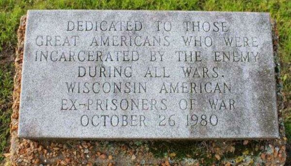 MARSHFIELD POW MEMORIAL PLAQUE