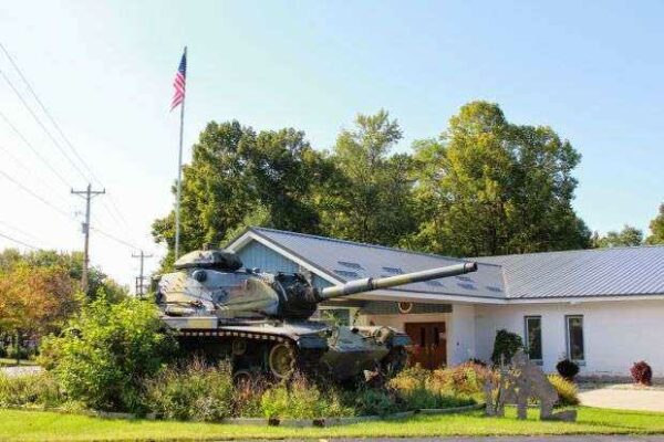 AMERICAN LEGION POST 54 MEMORIAL TANK