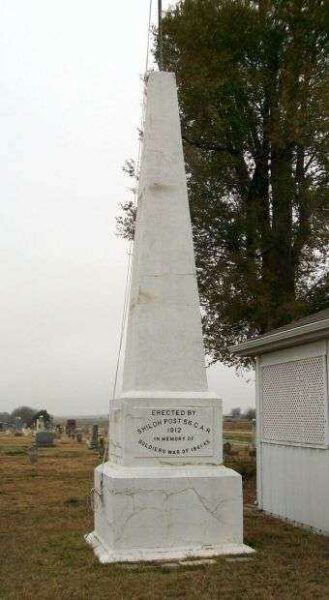 SHILOH POST NO. 56 G.A.R. CIVIL WAR MEMORIAL