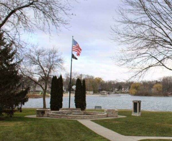 DEDICATED IN HONOR OF OUR VETERANS MEMORIAL