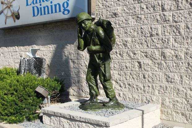 OCONOMOWOC AMERICAN LEGION POST 91 MEMORIAL STATUE
