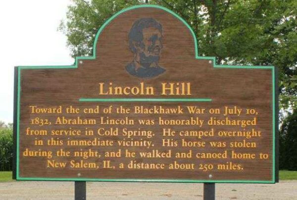LINCOLN HILL MEMORIAL MARKER
