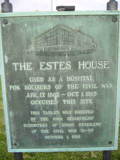THE ESTES HOUSE WAR MEMORIAL PLAQUE
