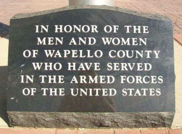 WAPELLO COUNTY VETERANS MEMORIAL