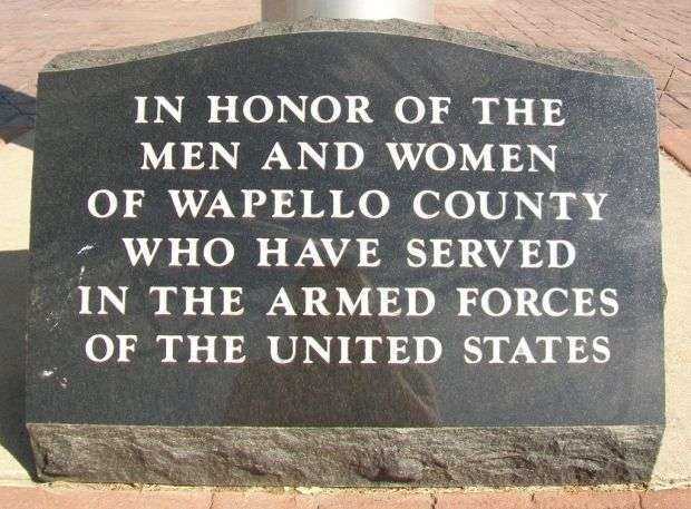 WAPELLO COUNTY VETERANS MEMORIAL