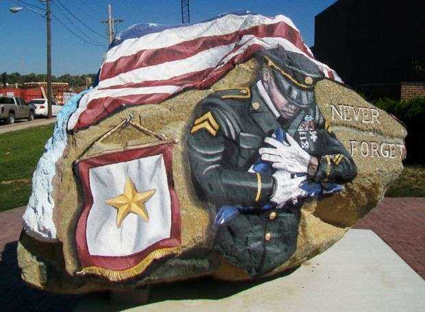 OTTUMWA FREEDOM ROCK SIDE A