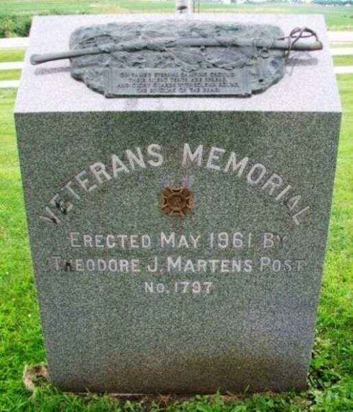 VFW POST NO. 1797 VETERANS MEMORIAL