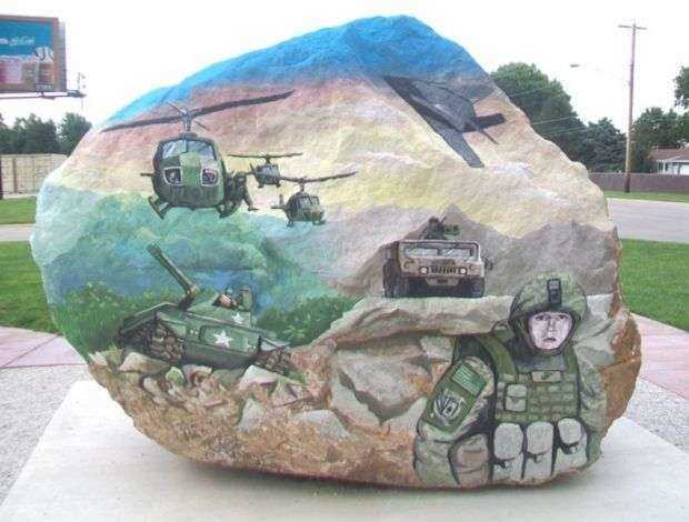 CRESTON FREEDOM ROCK SIDE D
