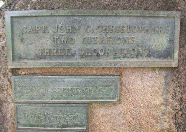 MONTGOMERY CO. WORLD WAR HEROES WHO DIED IN SERVICE MEMORIAL PLAQUE B