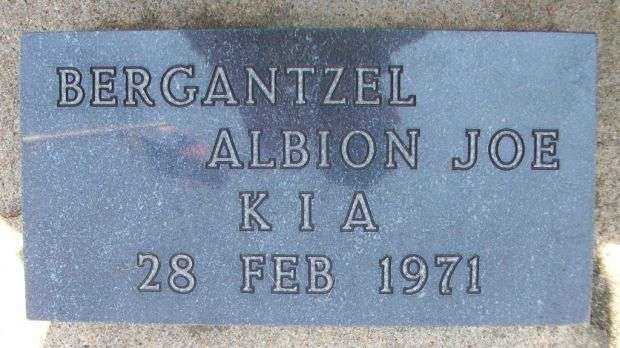 BERGANTZEL ALBION JOE KIA MEMORIAL PAVER