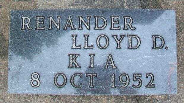 RENANDER LLOYD D. KIA MEMORIAL PAVER