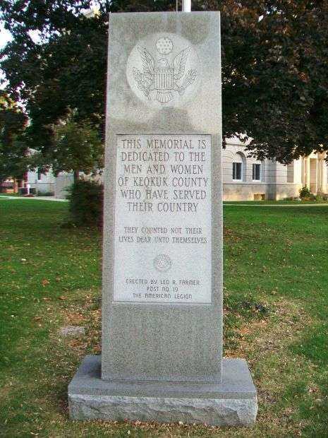 KEOKUK COUNTY VETERANS MEMORIAL