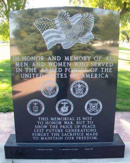 THORNTON WAR VETERANS MEMORIAL DEDICATION STONE