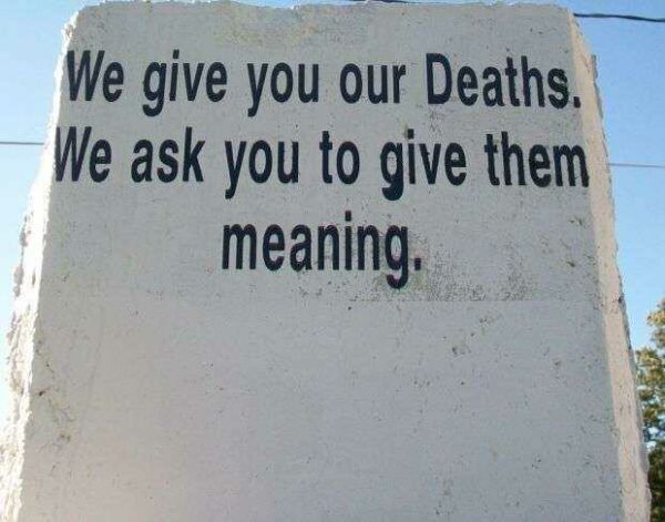 MASON CITY VIETNAM WAR MEMORIAL STONE D