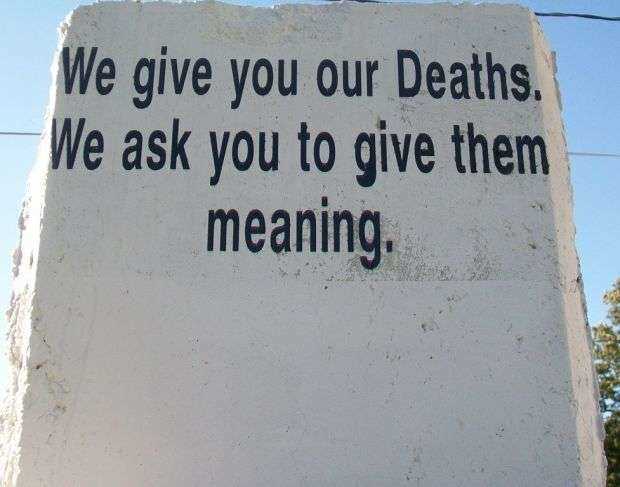 MASON CITY VIETNAM WAR MEMORIAL STONE D