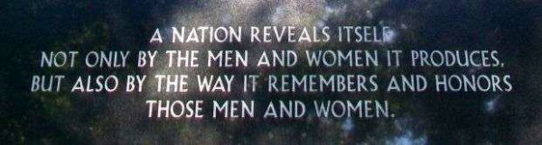 MASON CITY AREA VETERANS MONUMENT STONE T