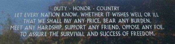 MASON CITY AREA VETERANS MONUMENT STONE C