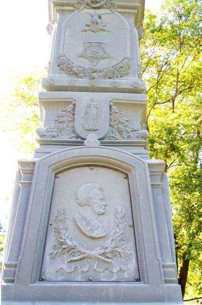 MASON CITY CIVIL WAR MEMORIAL SIDE D