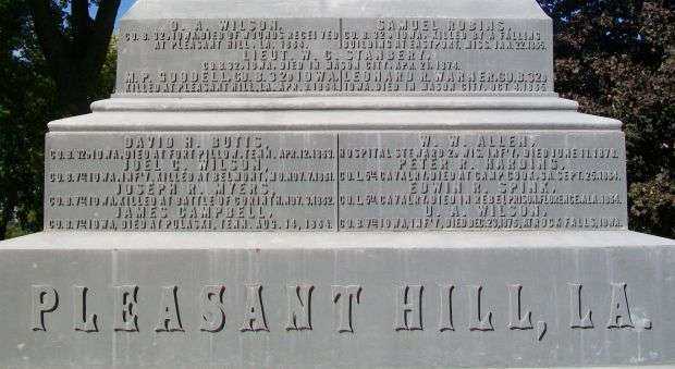 MASON CITY CIVIL WAR MEMORIAL STONE A