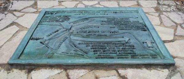 NEW HOPE CHURCH PHASE OF ATLANTA CAMPAIGN MEMORIAL PLAQUE