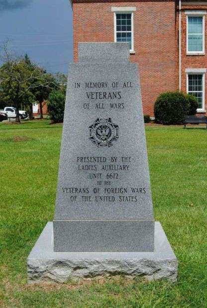 VFW ALL WAR VETERANS MEMORIAL