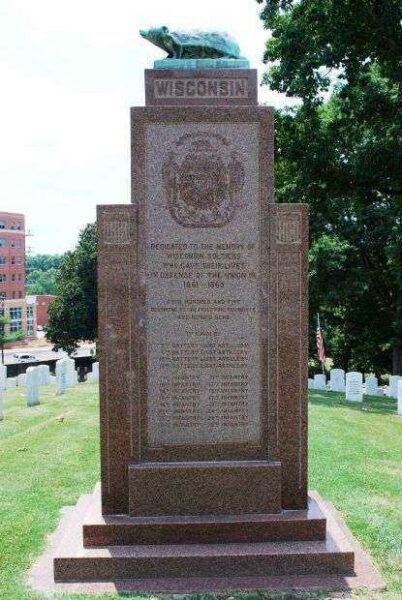 WISCONSIN CIVIL WAR SOLDIERS MEMORIAL MARIETTA CEMETERY