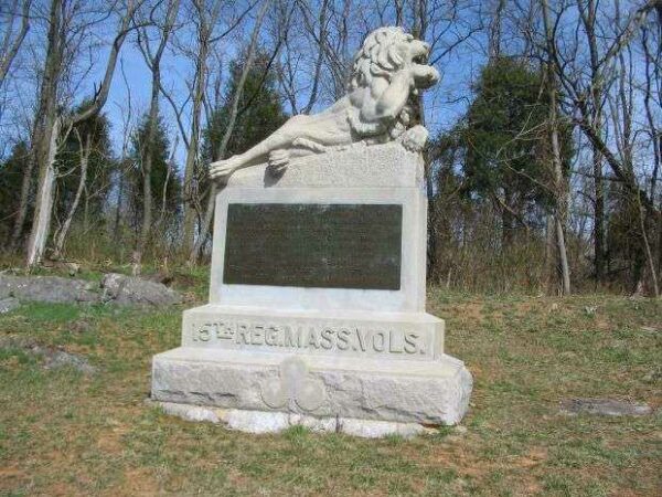 15th MASSACHUSETTS VOLUNTEER INFANTRY REGIMENT WAR MEMORIAL