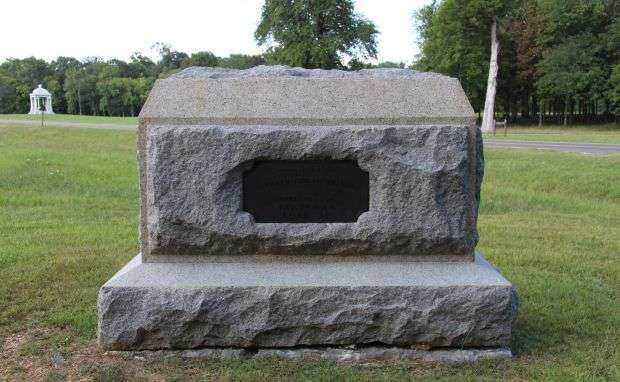 BRIDGES’ BATTERY LIGHT ARTILLERY MEMORIAL BACK