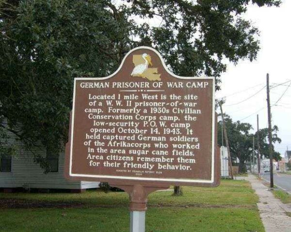 GERMAN PRISONER OF WAR CAMP MEMORIAL MARKER