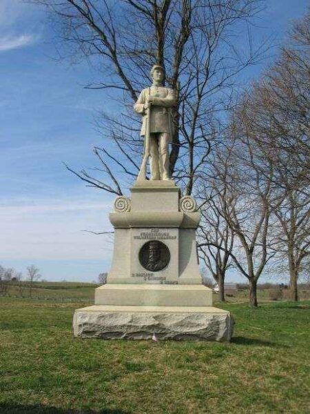 130TH PENNSYLVANIA VOLUNTEER INFANTRY REGIMENT WAR MEMORIAL