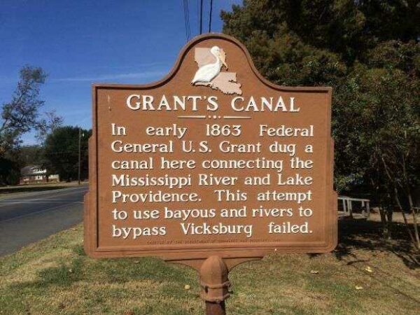 GRANT’S CANAL WAR MEMORIAL MARKER