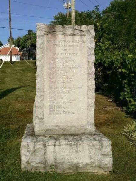 IN MEMORY OF MCCLELLAND AND HIS MEN REVOLUTIONARY WAR MEMORIAL SIDE C