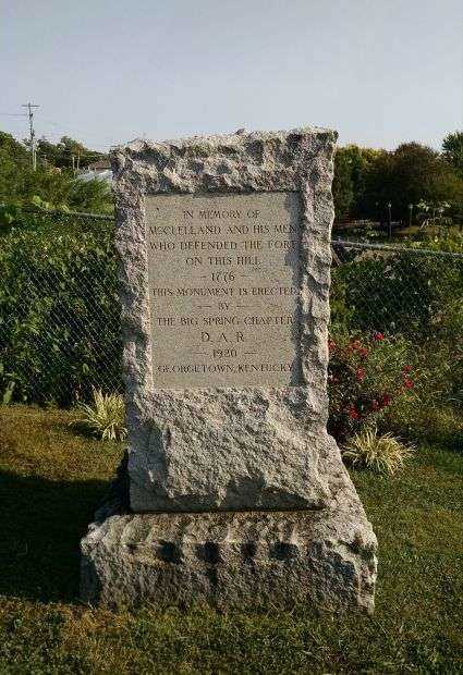 IN MEMORY OF MCCLELLAND AND HIS MEN REVOLUTIONARY WAR MEMORIAL SIDE A