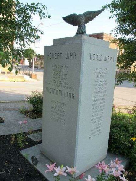 ROCKCASTLE CO. WAR MEMORIAL SIDE C