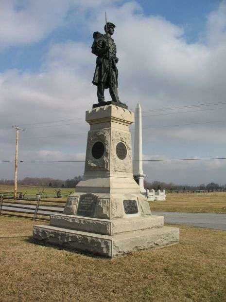 124TH PENNSYLVANIA VOLUNTEER INFANTRY WAR MEMORIAL